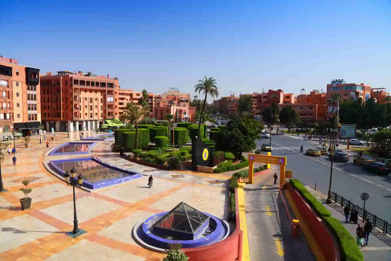 quartier Guéliz Marrakech