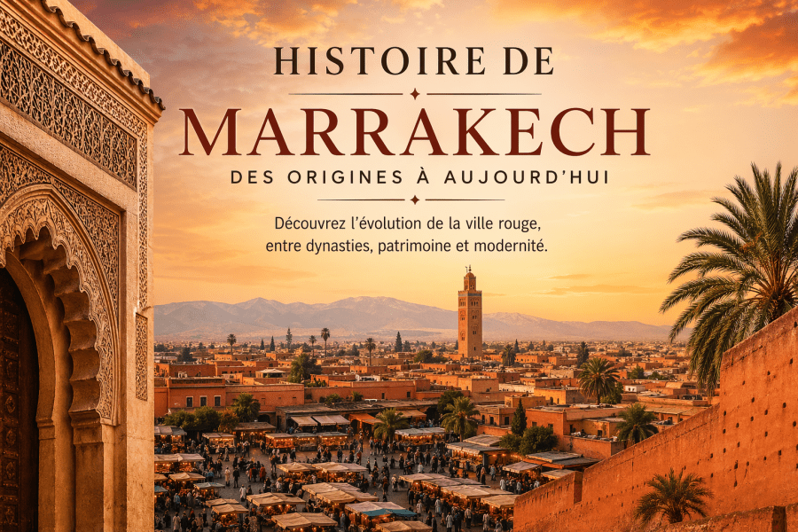 Histoire de Marrakech : origine et évolution complète