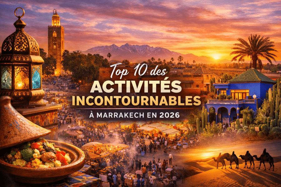 Top 10 des activités incontournables à Marrakech en 2026