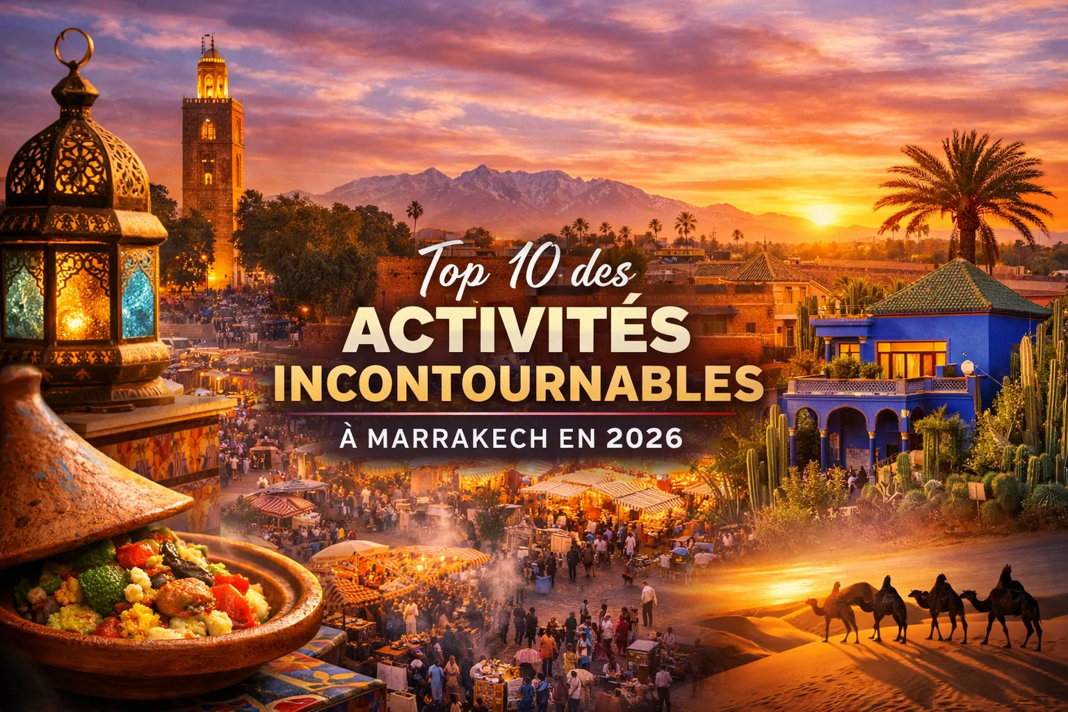 Marrakech Secret - Les petits secrets de Marrakech 20 Top 10 des activités incontournables à Marrakech en 2026