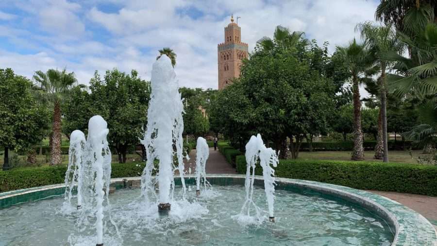 jardin de la Koutoubia de Marrakech