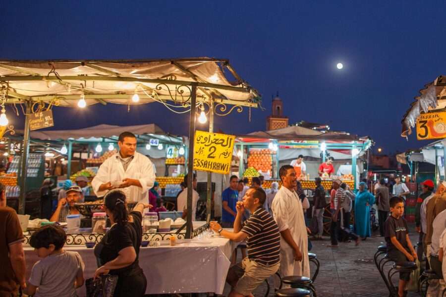 restaurant place jamaa el fna